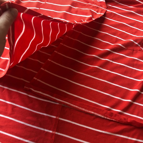 Free People | Red Striped Can't Fool Me Top - Picture 5 of 7